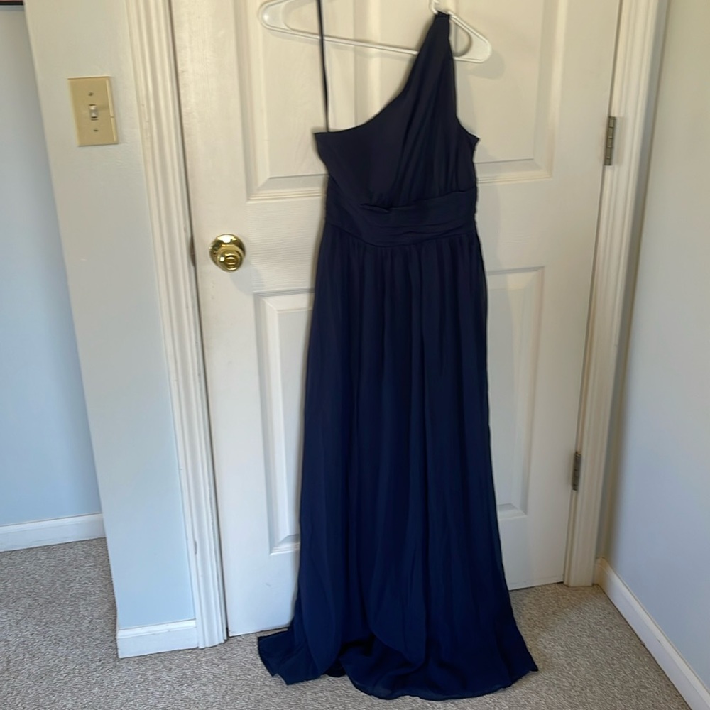 Size 4 Navy Blue Formal Dress